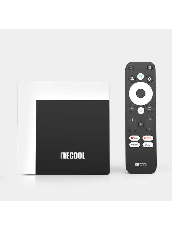 Mecool TV Box KM7 Plus 4K UHD με WiFi USB 2.0 2GB RAM και 16GB Αποθηκευτικό Χώρο με Λειτουργικό Android 11.0 και Google Assistant