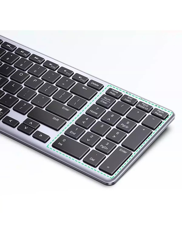 Ugreen KU005 Ασύρματο Bluetooth Πληκτρολόγιο Αγγλικό US