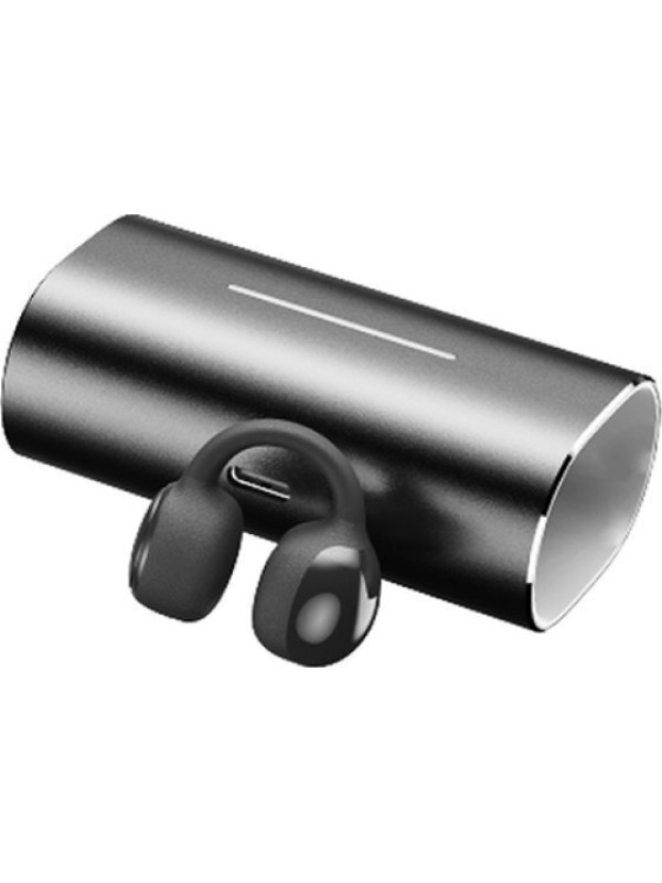 Riversong AirClip L3 In-ear Bluetooth Handsfree Ακουστικά με Θήκη Φόρτισης Μαύρα