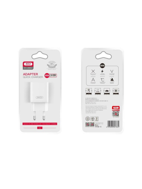 XO Φορτιστής Χωρίς Καλώδιο με Θύρα USB-A Λευκός (L99) XO Φορτιστής Χωρίς Καλώδιο με Θύρα USB-A Λευκός (L99)