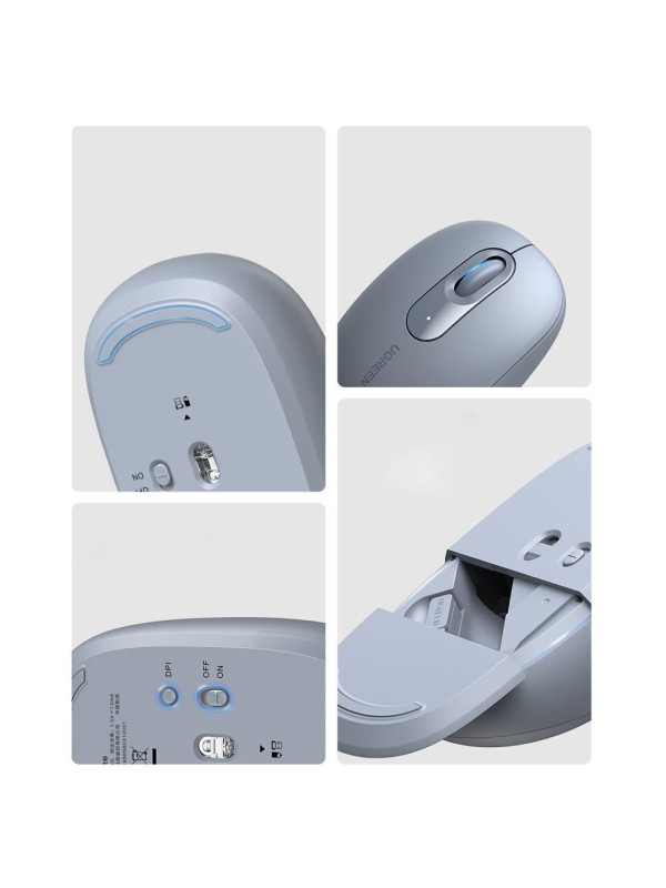 Ugreen MU105 Ασύρματο Ποντίκι Dusty Blue Ugreen MU105 Ασύρματο Ποντίκι Dusty Blue