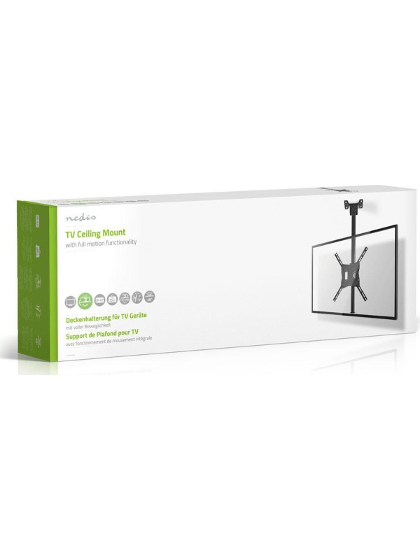 Nedis TVCM1330BK Βάση Τηλεόρασης Οροφής έως 42" και 20kg Nedis TVCM1330BK Βάση Τηλεόρασης Οροφής έως 42" και 20kg