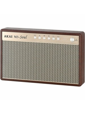 Akai M3-Soul Ηχείο Bluetooth 20W με Διάρκεια Μπαταρίας έως 15 ώρες Καφέ Akai M3-Soul Ηχείο Bluetooth 20W με Διάρκεια Μπαταρίας έως 15 ώρες Καφέ