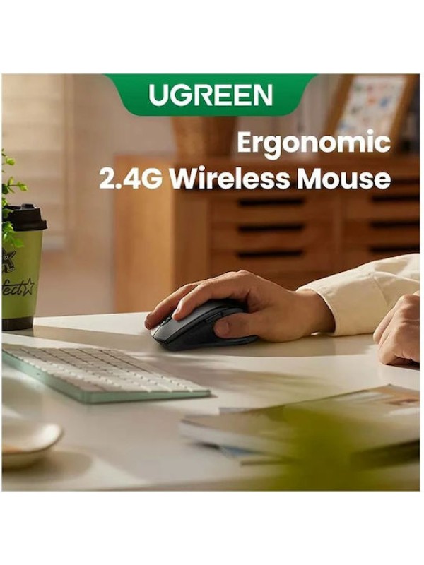Ugreen M511 Ασύρματο Gaming Ποντίκι Μαύρο