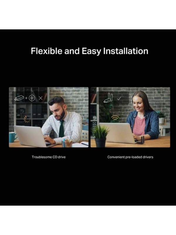 Mercusys MERMA72XH Ασύρματος USB Αντάπτορας Δικτύου 574Mbps