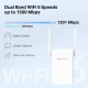 Mercusys ME60X v1 WiFi Extender Dual Band (2.4 & 5GHz) 1500Mbps 