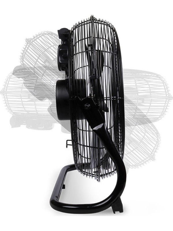 Life Meltemi Ανεμιστήρας Δαπέδου 100W Διαμέτρου 40cm Mystery Black 221-0203