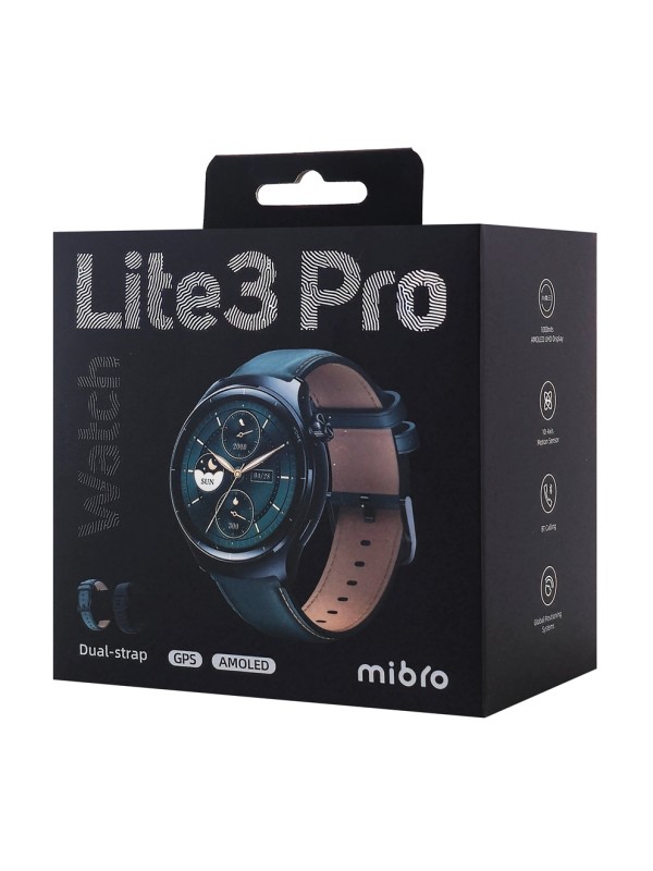Mibro Watch Lite3 Pro 45mm Αδιάβροχο με Παλμογράφο (Blackish Green)