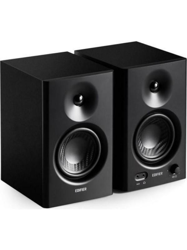 Edifier MR4 Ηχεία Υπολογιστή 2.0 με Ισχύ 21W σε Μαύρο Χρώμα