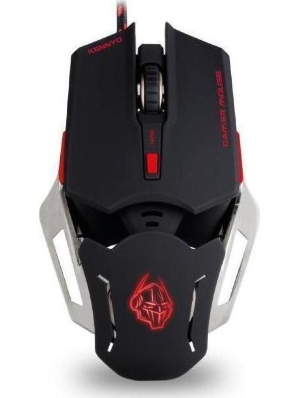 Zeroground MS-2000G Kennyo Gaming Ποντίκι 4000 DPI Πολύχρωμο Zeroground MS-2000G Kennyo Gaming Ποντίκι 4000 DPI Πολύχρωμο