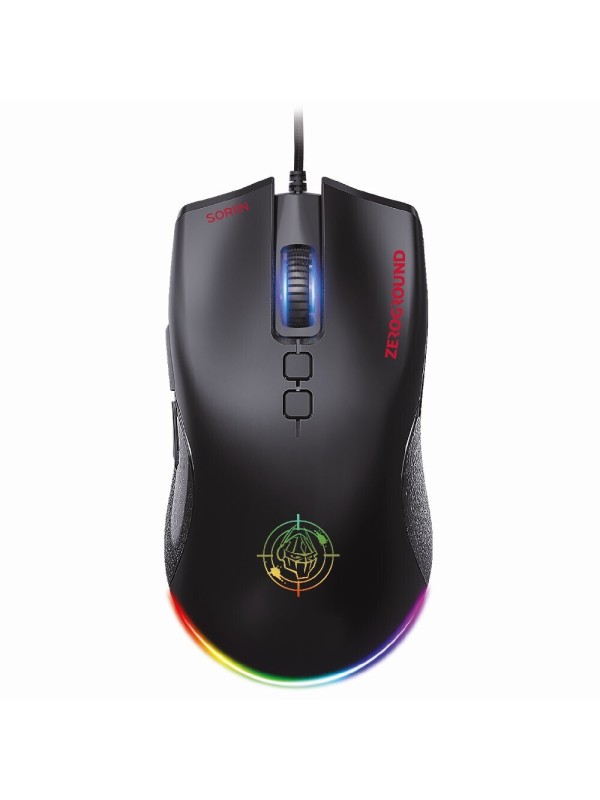 Zeroground MS-4400G SORIIN v2.0 RGB Gaming Ποντίκι 7200 DPI Μαύρο