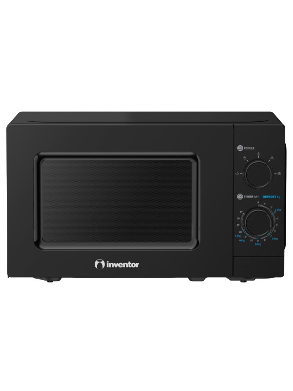 Inventor Φούρνος Μικροκυμάτων 20lt Μαύρος MWO-20 LB