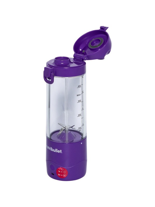 NutriBullet NBP 003 PU Μπλέντερ για Smoothies 0.475lt Μωβ