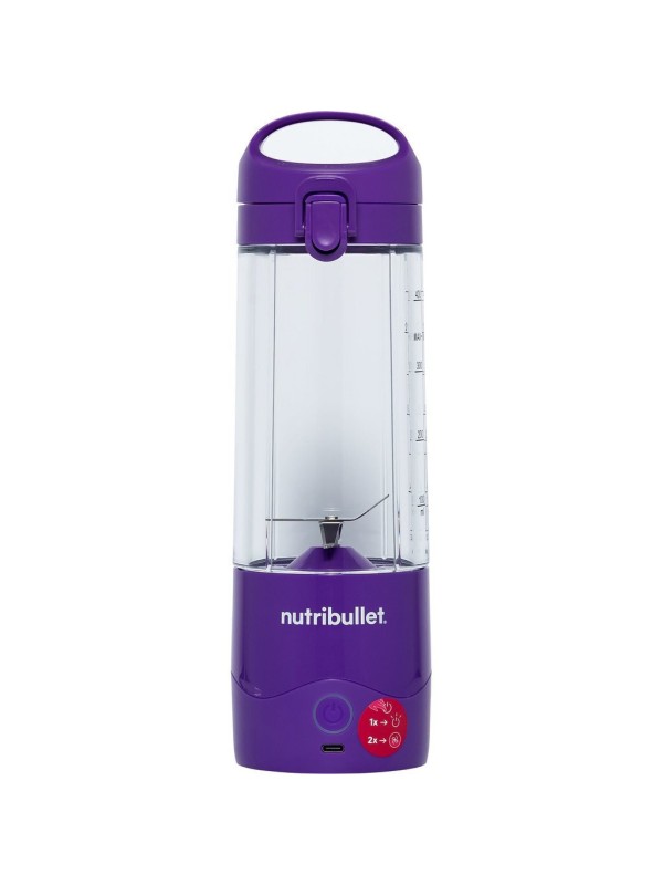 NutriBullet NBP 003 PU Μπλέντερ για Smoothies 0.475lt Μωβ
