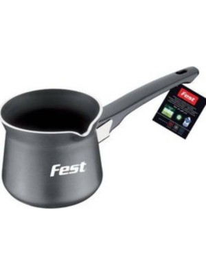 Fest Μπρίκι από Αλουμίνιο No5 σε Μαύρο Χρώμα Αντικολλητικό