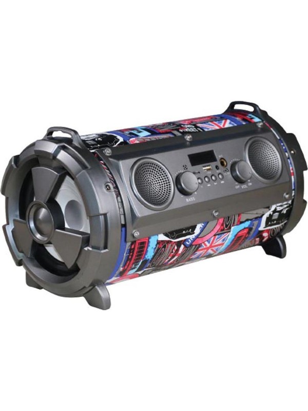 Platinet Ηχείο με λειτουργία Karaoke OG72 Bazooka Πολύχρωμο Platinet Ηχείο με λειτουργία Karaoke OG72 Bazooka Πολύχρωμο