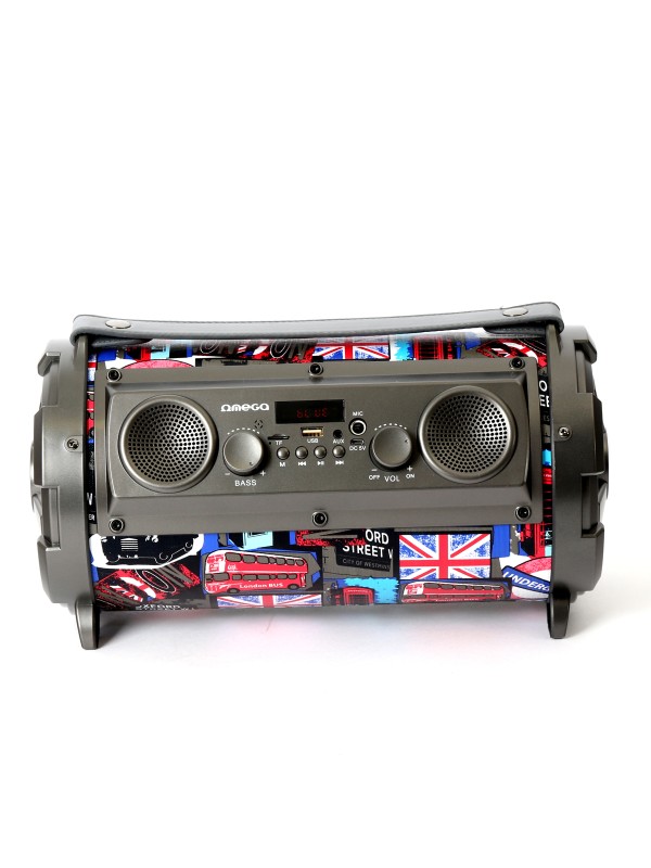 Platinet Ηχείο με λειτουργία Karaoke OG72 Bazooka Πολύχρωμο Platinet Ηχείο με λειτουργία Karaoke OG72 Bazooka Πολύχρωμο