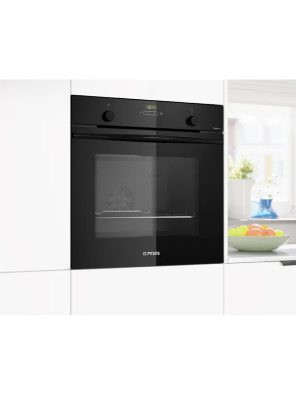 Pitsos PH33M41B4 Φούρνος άνω Πάγκου 71lt Π59.4εκ. Μαύρος