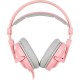 Sades A6 Over Ear Gaming Headset με σύνδεση USB Ροζ