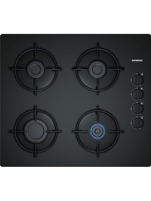 Εστία Αυτόνομη Υγραερίου Siemens EO6B6PB10 4 Θέσεων 59×52εκ. Μαύρη Εστία Αυτόνομη Υγραερίου Siemens EO6B6PB10 4 Θέσεων 59×52εκ. Μαύρη