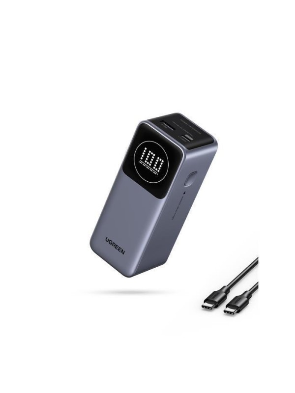 Ugreen PB724 Power Bank 12000mAh 100W με Θύρα USB-A και Θύρα USB-C Power Delivery / Quick Charge 3.0 Ugreen PB724 Power Bank 12000mAh 100W με Θύρα USB-A και Θύρα USB-C Power Delivery / Quick Charge 3.0