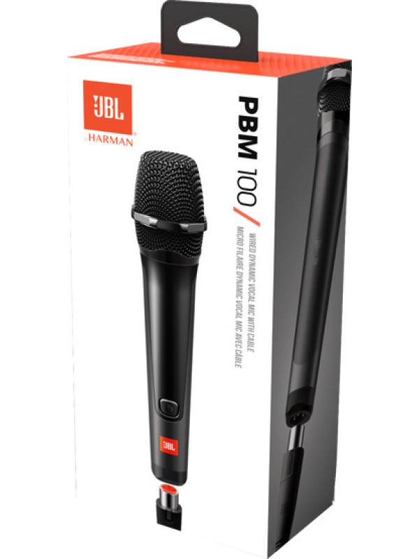 JBL Δυναμικό Μικρόφωνο 3.5mm PBM100 Χειρός Φωνής Black JBL Δυναμικό Μικρόφωνο 3.5mm PBM100 Χειρός Φωνής Black
