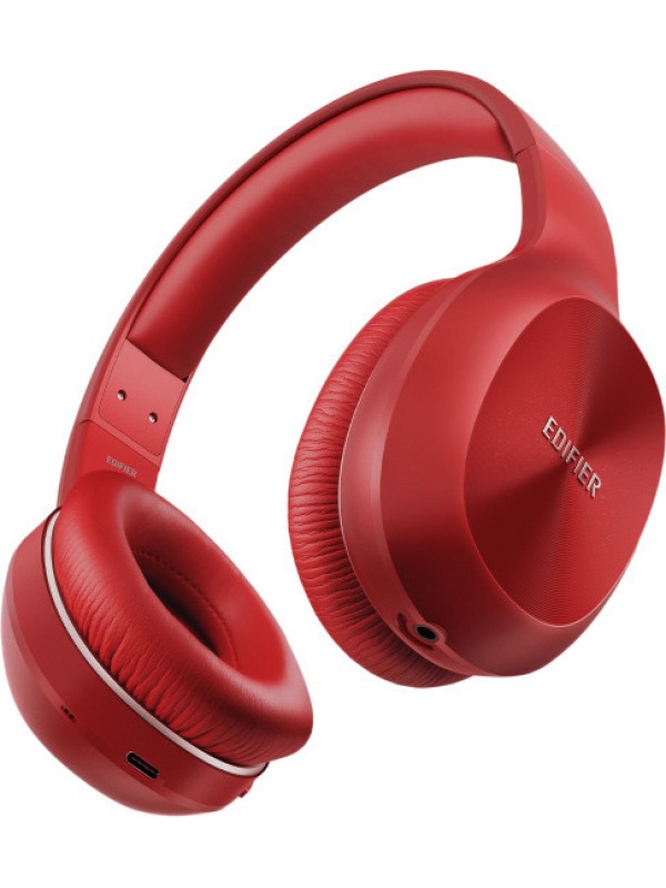 Edifier W800BT Plus Ασύρματα/Ενσύρματα Over Ear Ακουστικά με 55 ώρες Λειτουργίας Κόκκινα Edifier W800BT Plus Ασύρματα/Ενσύρματα Over Ear Ακουστικά με 55 ώρες Λειτουργίας Κόκκινα