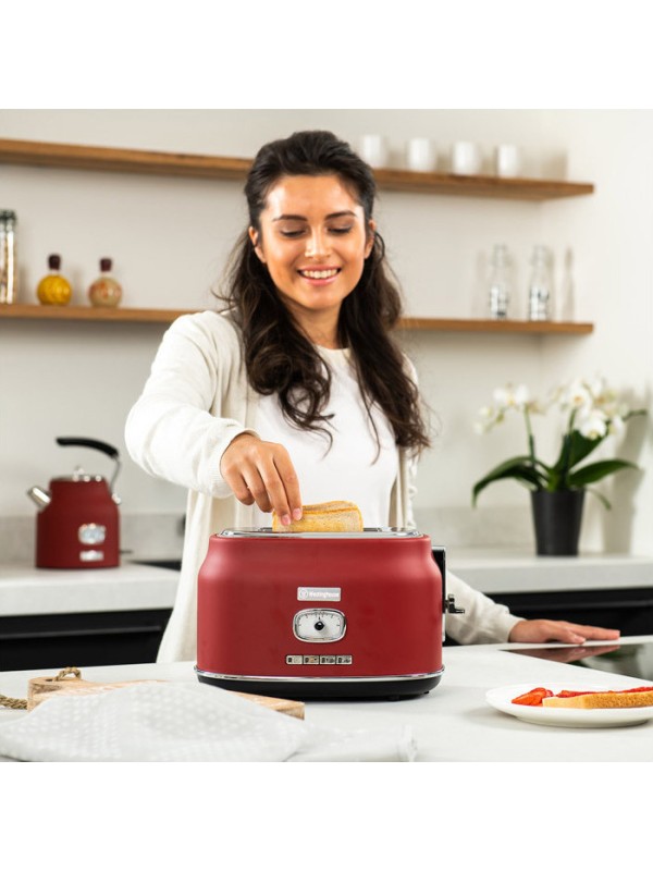 Westinghouse Φρυγανιέρα 2 Θέσεων 815W Κόκκινη