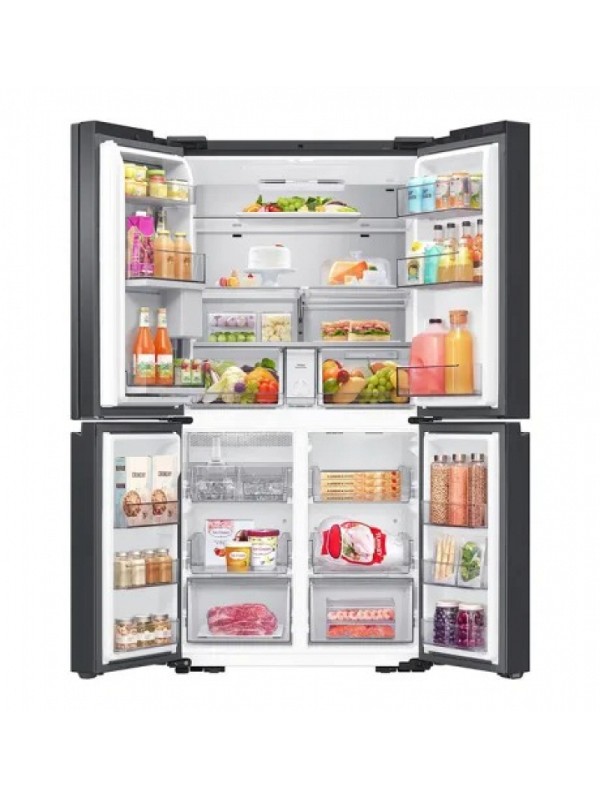 Samsung Ψυγείο Ντουλάπα 636lt Total NoFrost Υ183xΠ91.2xΒ72.3εκ. Μαύρο RF65DG9H0EB1EF