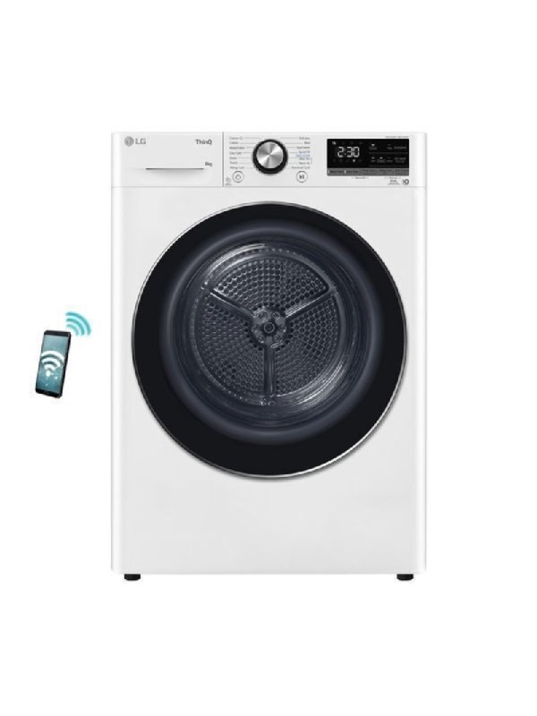 RH80V9AV2N Στεγνωτήριο 8kg με Αντλία Θερμότητας