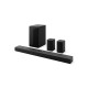 LG S70TR Soundbar 5.1 Bluetooth και HDMI 500W με Ασύρματο Subwoofer και Τηλεχειριστήριο Μαύρο