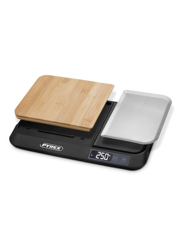 Pyrex SB-760 Ψηφιακή Ζυγαριά Κουζίνας 1gr/5kg ME ΞΥΛΟ ΚΟΠΗΣ Pyrex SB-760 Ψηφιακή Ζυγαριά Κουζίνας 1gr/5kg ME ΞΥΛΟ ΚΟΠΗΣ