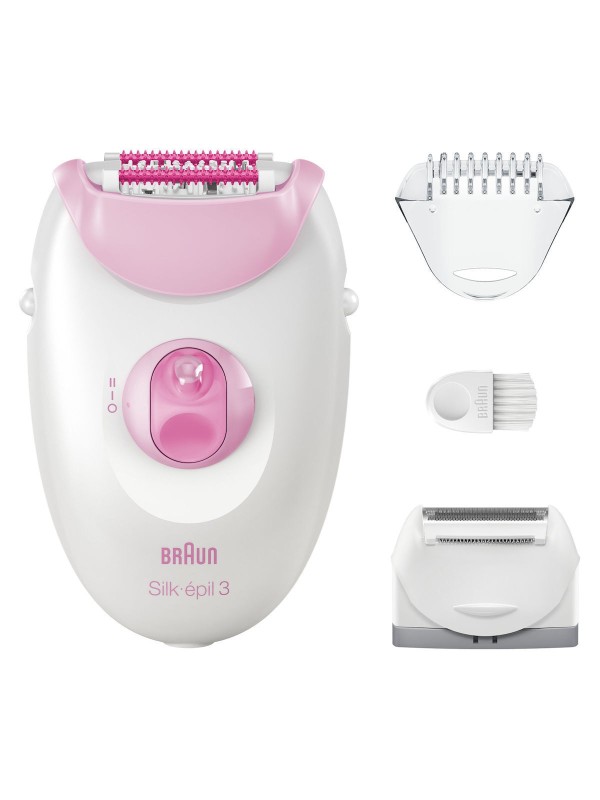 Braun Silk Epil 3 Αποτριχωτική Μηχανή Epilator για Σώμα & Μπικίνι SE3031 Braun Silk Epil 3 Αποτριχωτική Μηχανή Epilator για Σώμα & Μπικίνι SE3031