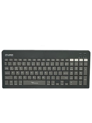 Alcatroz Xplorer GO BTR 200! Ασύρματο Bluetooth Πληκτρολόγιο Αγγλικό US Slate