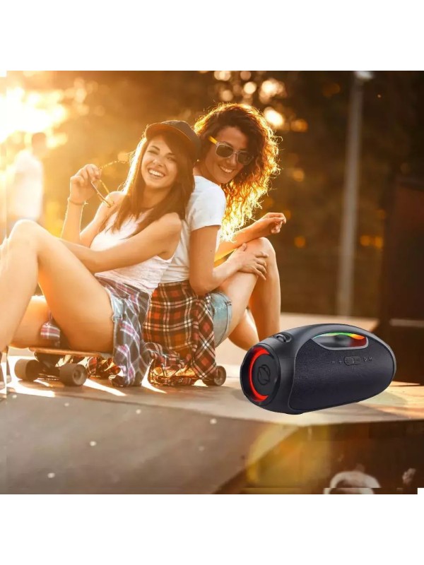 Manta Ηχείο Bluetooth 120W με Διάρκεια Μπαταρίας έως 8 ώρες Κόκκινο