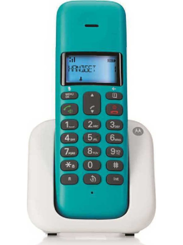 Motorola T301 Ασύρματο Τηλέφωνο με Aνοιχτή Aκρόαση Τιρκουάζ Motorola T301 Ασύρματο Τηλέφωνο με Aνοιχτή Aκρόαση Τιρκουάζ