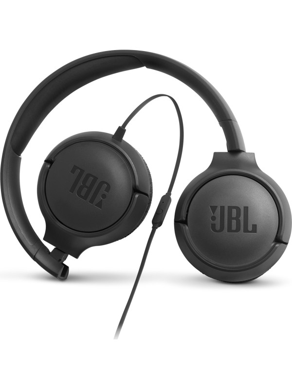 JBL Tune 500 Ενσύρματα On Ear Ακουστικά Μαύρα JBL Tune 500 Ενσύρματα On Ear Ακουστικά Μαύρα