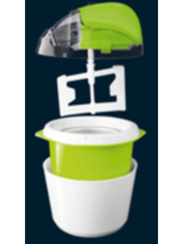 Taurus Tasty N' Cream Παγωτομηχανή 1.5lt Λευκή Taurus Tasty N' Cream Παγωτομηχανή 1.5lt Λευκή