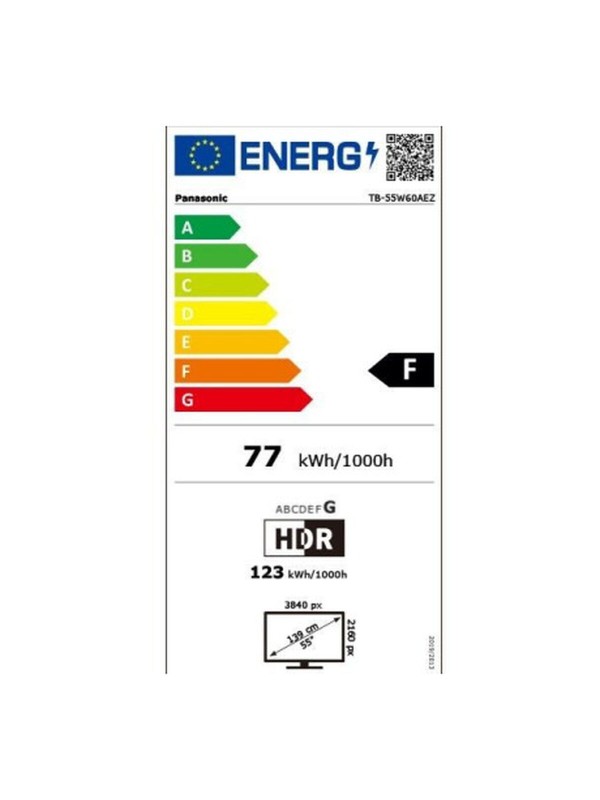 Panasonic Smart Τηλεόραση 55" 4K UHD LED TB-55W60AEZ HDR (2024)