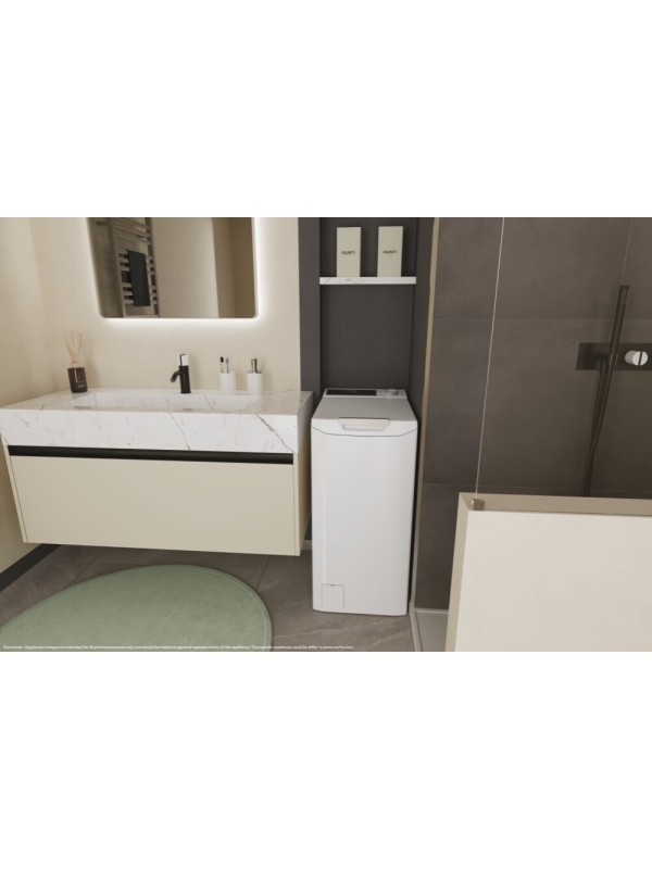 Candy Πλυντήριο Ρούχων Άνω Φόρτωσης 8kg 1200 Στροφών AI Weight Sense TCA286TM5-S Candy Πλυντήριο Ρούχων Άνω Φόρτωσης 8kg 1200 Στροφών AI Weight Sense TCA286TM5-S