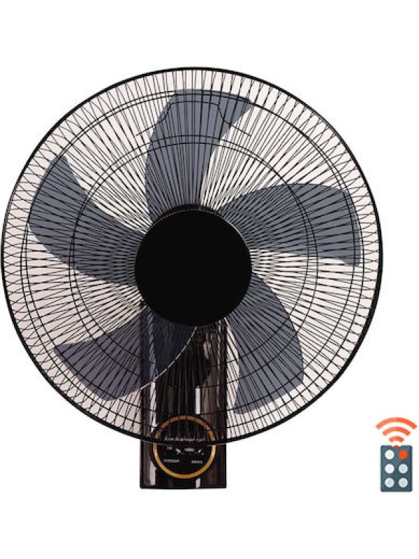 Telemax FS40-803R Ανεμιστήρας Τοίχου 60W Διαμέτρου 40cm με Τηλεχειριστήριο Telemax FS40-803R Ανεμιστήρας Τοίχου 60W Διαμέτρου 40cm με Τηλεχειριστήριο