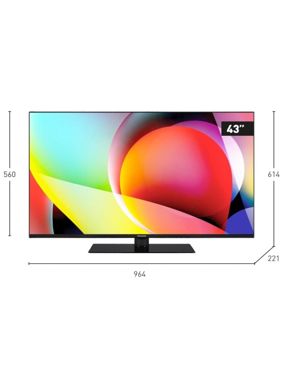Panasonic Smart Τηλεόραση 43" 4K UHD LED TN-43W70AEZ HDR (2024) Panasonic Smart Τηλεόραση 43" 4K UHD LED TN-43W70AEZ HDR (2024)