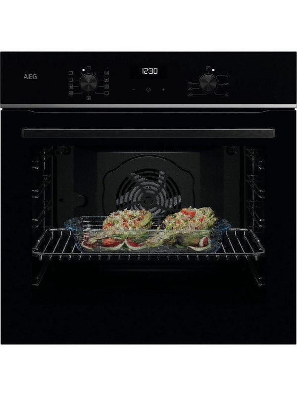 AEG 5000 SurroundCook TU5AB21FSB Φούρνος άνω Πάγκου 72lt Π59.6εκ. Μαύρος