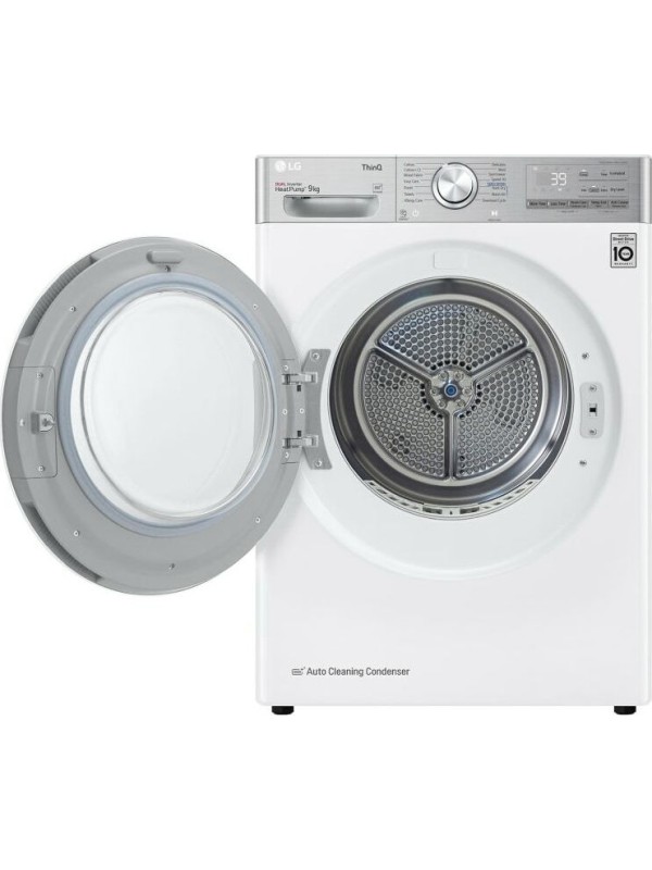 LG RH90V9AV2QR Στεγνωτήριο 9kg A+++ με Αντλία Θερμότητας