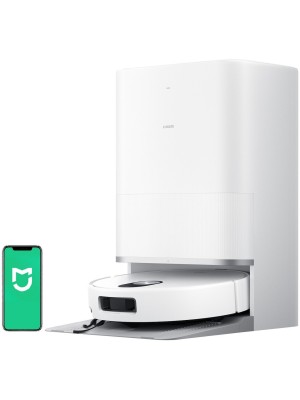 Xiaomi Robot Vacuum 5 Σκούπα Ρομπότ για Σκούπισμα & Σφουγγάρισμα με Wi-Fi Λευκή