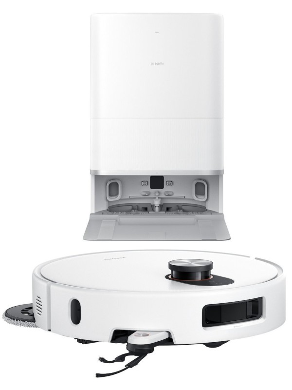 Xiaomi Robot Vacuum 5 Σκούπα Ρομπότ για Σκούπισμα & Σφουγγάρισμα με Wi-Fi Λευκή