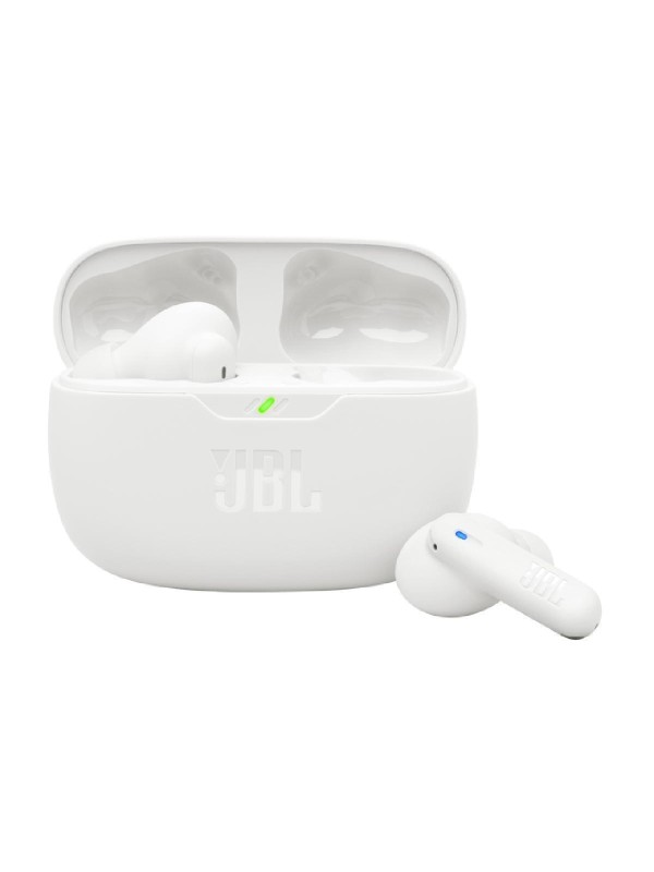 JBL Wave Beam 2 In-ear Bluetooth Handsfree Ακουστικά με Αντοχή στον Ιδρώτα και Θήκη Φόρτισης Λευκά