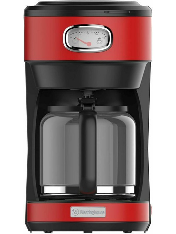 Westinghouse Retro Series Καφετιέρα Φίλτρου 1000W Red
