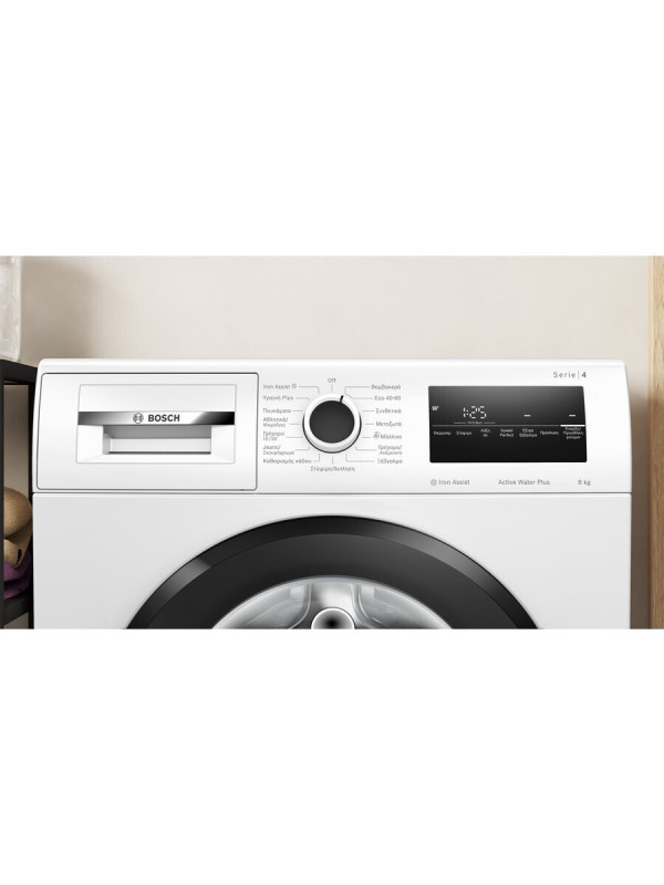 Bosch Πλυντήριο Ρούχων 9kg με Τεχνολογία Ατμού 1400 Στροφών WGJ2440LGR Bosch Πλυντήριο Ρούχων 9kg με Τεχνολογία Ατμού 1400 Στροφών WGJ2440LGR