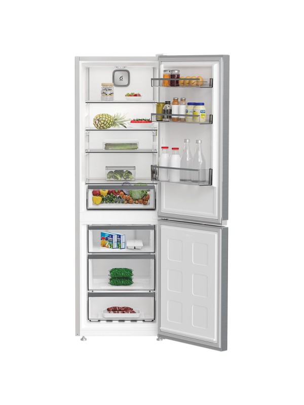 Whirlpool Ψυγειοκαταψύκτης 316lt NoFrost Υ186.5xΠ59.5xΒ66.3εκ. Ασημί WHK 25364 XP4E1